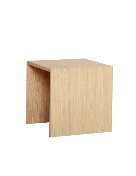 Mesa Auxiliar LESS, Roble Natural - Hübsch. Vackart