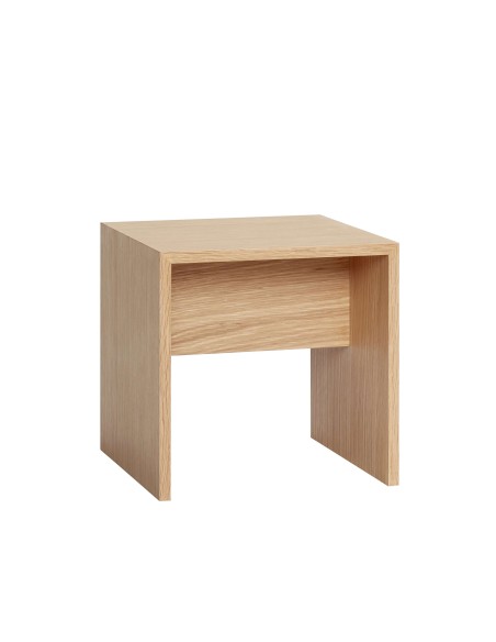 Mesa Auxiliar LESS, Roble Natural - Hübsch. Vackart