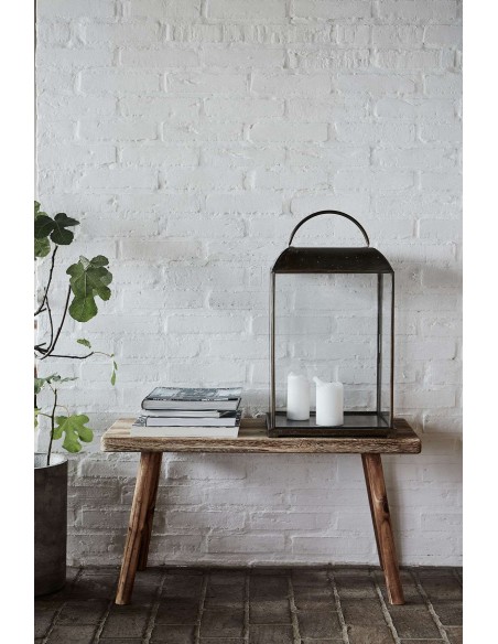 Banco NADI 81x38 cm, Madera Natural - House Doctor. Vackart