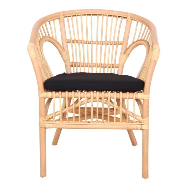 Silla KELEK, ratán natural - Vackart