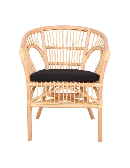 Silla KELEK, ratán natural - Vackart