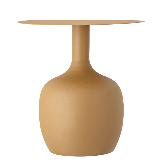 Mesa Auxiliar AYAH Ø46 cm, Metal Mostaza - Bloomingville. Vackart Mesa Auxiliar AYAH Ø46 cm, Metal Mostaza - Bloomingville. Vackart