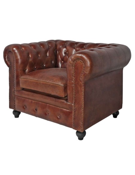 Butaca GARBO, cuero - Vackart