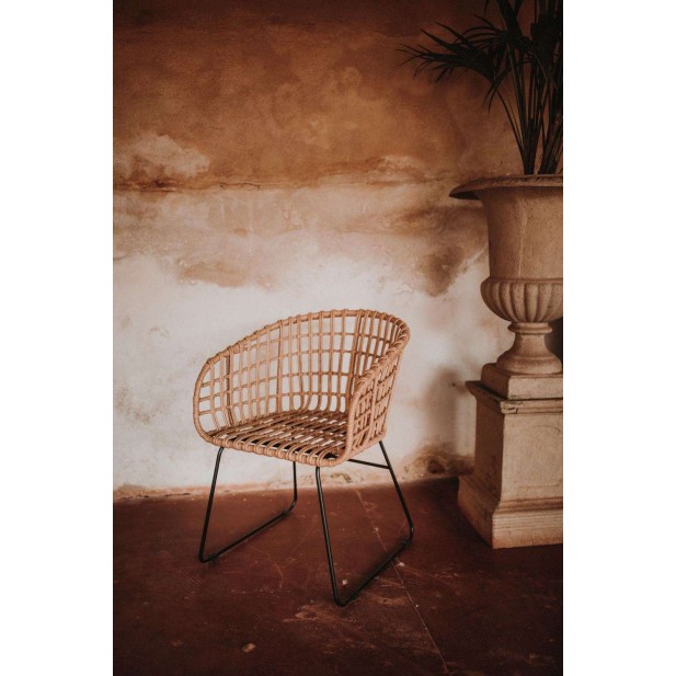 Silla BRIAN - ratán sintético/ Vackart