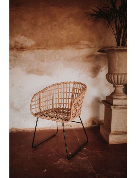 Silla BRIAN - ratán sintético/ Vackart