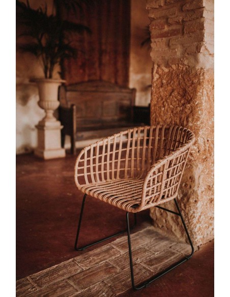 Silla BRIAN - ratán sintético/ Vackart