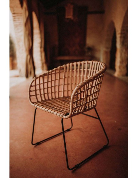 Silla BRIAN - ratán sintético/ Vackart