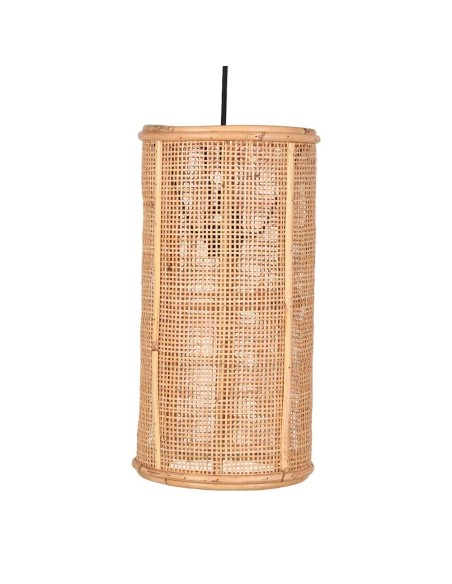 Lámpara de Techo OLIVER MINI, Ratán Natural. Vackart