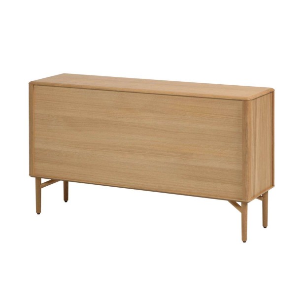Aparador Lenon 152 x 86 cm de madera maciza y chapa de roble  - Kave Home Aparador Lenon 152 x 86 cm de madera maciza y chapa de roble  - Kave Home