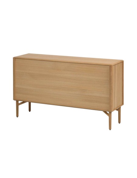 Aparador Lenon 152 x 86 cm de madera maciza y chapa de roble  - Kave Home