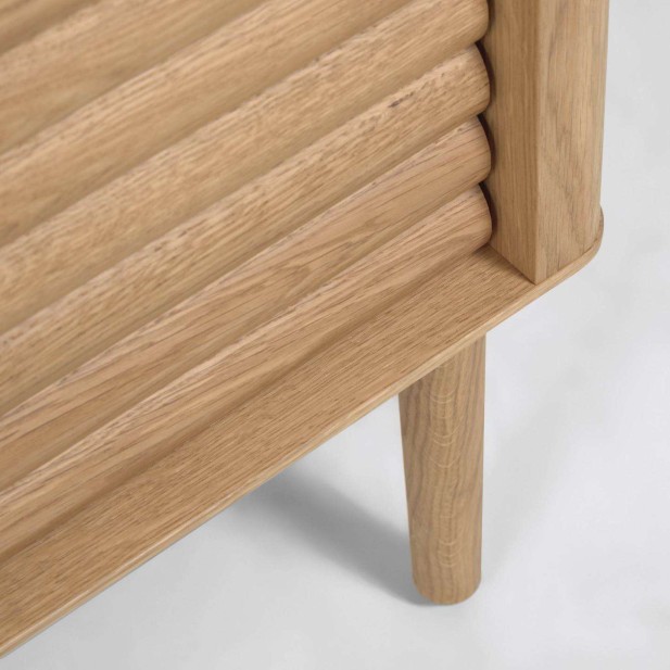 Aparador Lenon 152 x 86 cm de madera maciza y chapa de roble  - Kave Home Aparador Lenon 152 x 86 cm de madera maciza y chapa de roble  - Kave Home