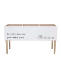 Aparador SALAM, Madera / MDF Blanco - Bloomingville