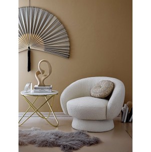 Sillón TED, Poliéster Blanco - Bloomingville. Vackart 2