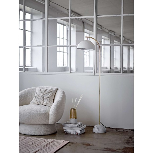 Sillón TED, Poliéster Blanco - Bloomingville. Vackart