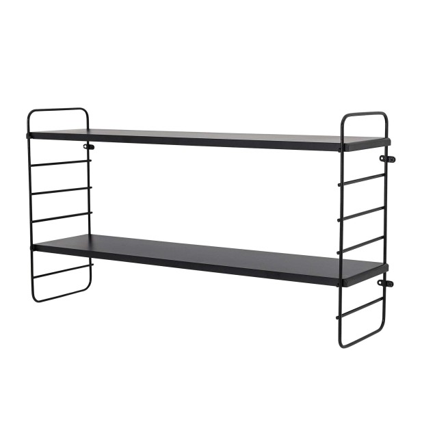 Estantería de Pared NORTH, Metal / MDF Negro - Bloomingville. Vackart Estantería de Pared NORTH, Metal / MDF Negro - Bloomingville. Vackart
