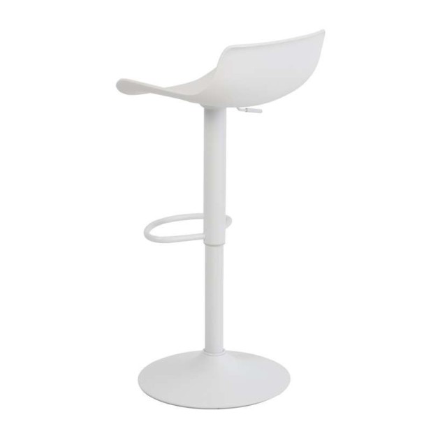 Taburete Alto ANVED 95 cm, Metal / Plástico Blanco. Vackart Taburete Alto ANVED 95 cm, Metal / Plástico Blanco. Vackart