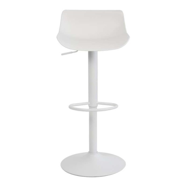 Taburete Alto ANVED 95 cm, Metal / Plástico Blanco. Vackart Taburete Alto ANVED 95 cm, Metal / Plástico Blanco. Vackart