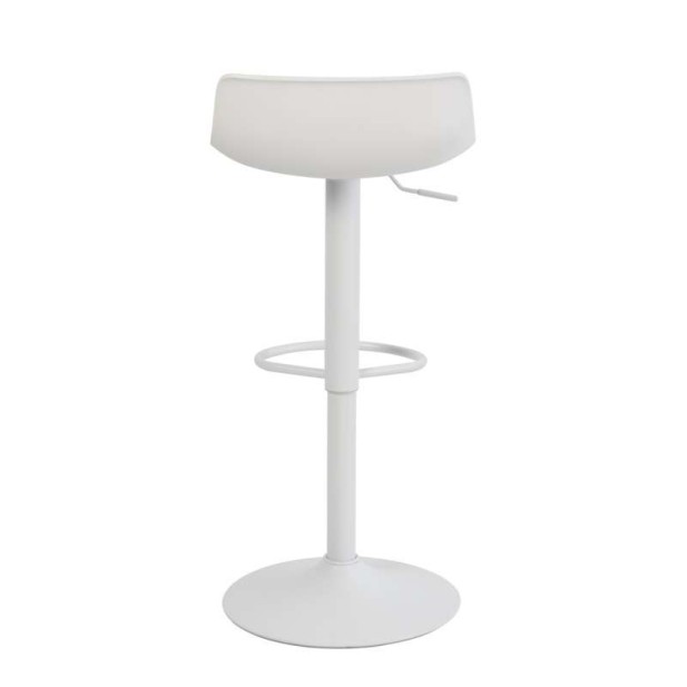 Taburete Alto ANVED 95 cm, Metal / Plástico Blanco. Vackart Taburete Alto ANVED 95 cm, Metal / Plástico Blanco. Vackart