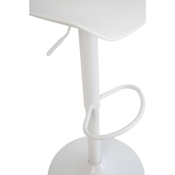 Taburete Alto ANVED 95 cm, Metal / Plástico Blanco. Vackart Taburete Alto ANVED 95 cm, Metal / Plástico Blanco. Vackart