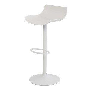 Taburete Alto ANVED 95 cm, Metal / Plástico Blanco - Vackart. Los originales y exclusivos taburetes de diseño nórdico en Vackart, tu tienda de diseño online.