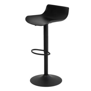 Taburete Alto ANVED 95 cm, Metal / Plástico Negro - Vackart. Los originales y exclusivos taburetes de diseño nórdico en Vackart, tu tienda de diseño online.