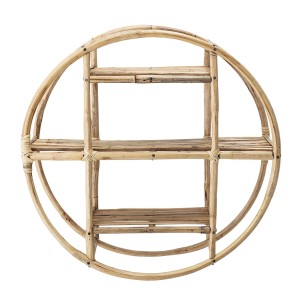 Estantería de Pared SIA, Caña Natural - Bloomingville. Los exclusivos muebles de diseño nórdico de Bloomingville en Vackart, tu tienda de diseño online.