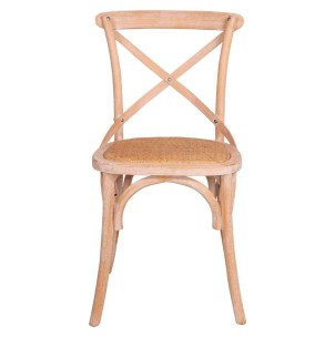 Silla SASHA Natural Bistro Paris, estructura madera. Sillas de diseño  2
