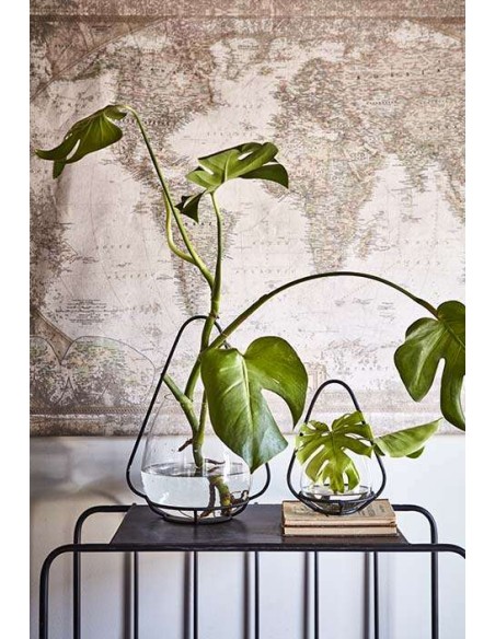 Estantería WILLIAM 140 cm Alto, Metal Gris - Affari. Vackart