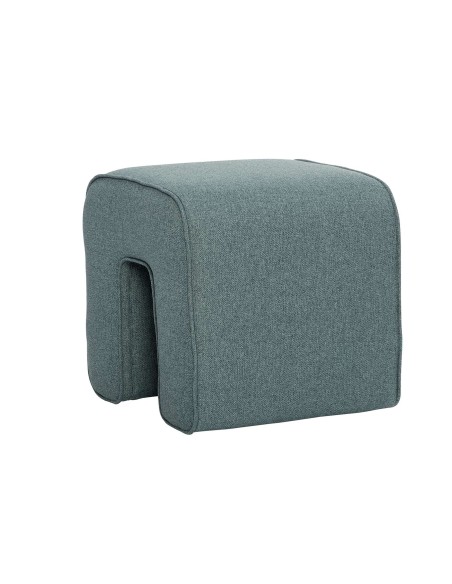 Puf SCULPTURE, Textil Verde - Hübsch. Vackart
