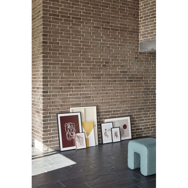 Puf SCULPTURE, Textil Verde - Hübsch. Vackart