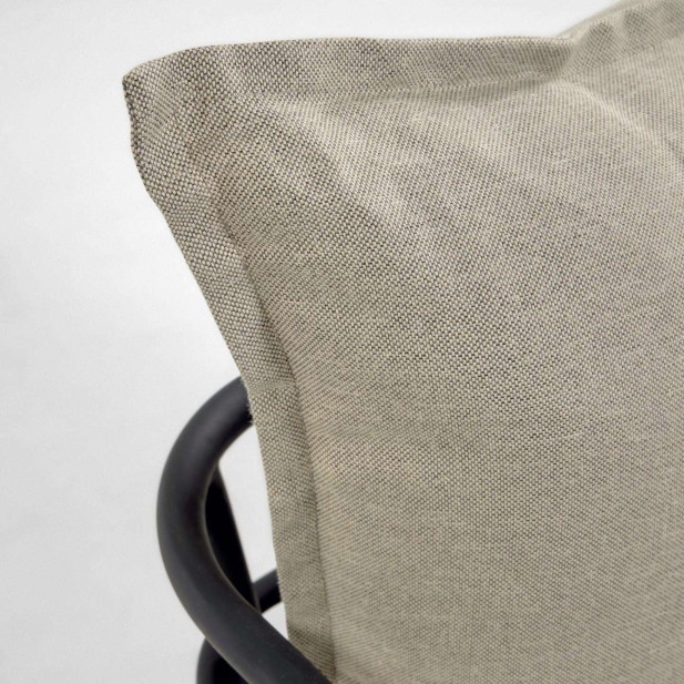 Sillón Mareluz acero negro - Kave Home; Vackart. S734J03