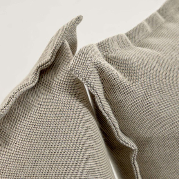 Sofá Mareluz de 3 plazas acero negro  - Kave Home