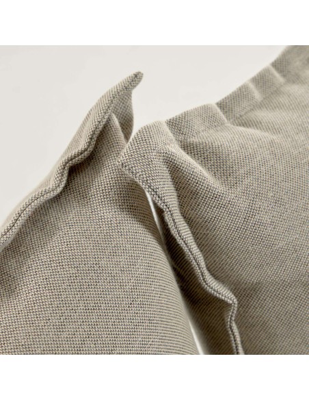 Sofá Mareluz de 3 plazas acero negro  - Kave Home