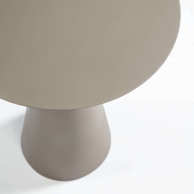 Mesa auxiliar Shirel Ø 38 cm verde - Kave Home; Vackart. CC5160R19 Mesa auxiliar Shirel Ø 38 cm verde - Kave Home; Vackart. CC5160R19