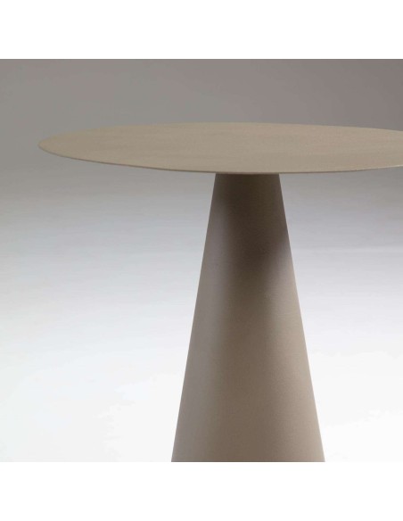 Mesa auxiliar Shirel Ø 38 cm verde - Kave Home; Vackart. CC5160R19