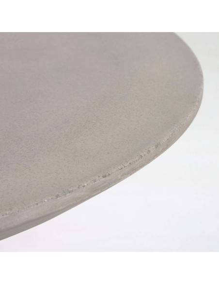 Mesa Itai cemento Ø 90 cm - Kave Home