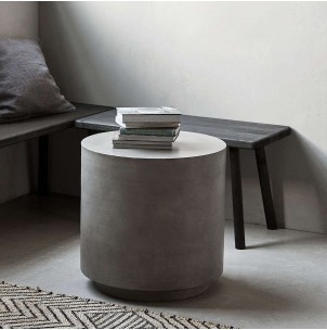 Mesa Auxiliar OUT 50 cm Alto, Hormigón Gris - House Doctor. Vackart 2