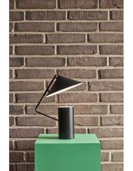 Lámpara de Sobremesa SEN, Metal Negro - Hübsch. Vackart