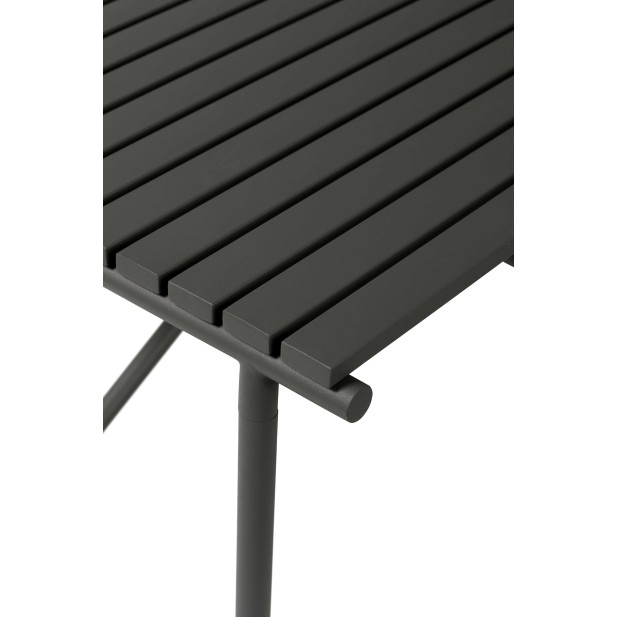 Mesa VILLA 90x90 cm de Comedor, Metal Negro - Hübsch. Vackart Mesa VILLA 90x90 cm de Comedor, Metal Negro - Hübsch. Vackart