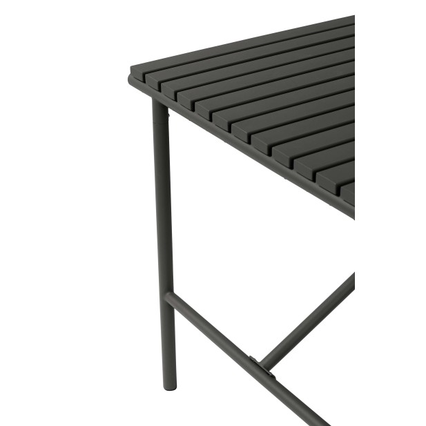 Mesa VILLA 90x90 cm de Comedor, Metal Negro - Hübsch. Vackart Mesa VILLA 90x90 cm de Comedor, Metal Negro - Hübsch. Vackart
