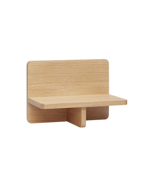 Estantería de Pared LESS 35x25 cm, Madera Natural - Hübsch. Vackart