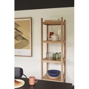 Estantería MASON 150 cm Alto, Roble Natural - Hübsch. Vackart 2