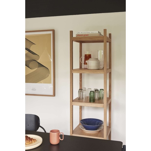 Estantería MASON 150 cm Alto, Roble Natural - Hübsch. Vackart Estantería MASON 150 cm Alto, Roble Natural - Hübsch. Vackart