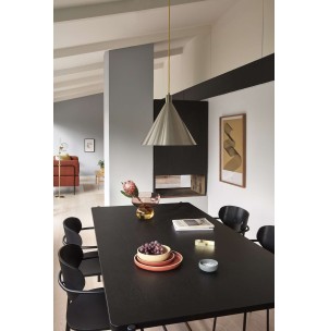 Lámpara de Techo YAMA, Metal Niquel / Amarillo - Hübsch. Vackart 2