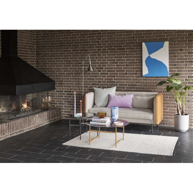 Lámpara de Pie ROPE, Metal Niquel - Hübsch. Vackart Lámpara de Pie ROPE, Metal Niquel - Hübsch. Vackart