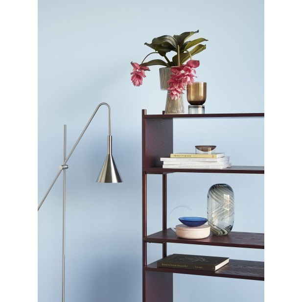 Lámpara de Pie ROPE, Metal Niquel - Hübsch. Vackart Lámpara de Pie ROPE, Metal Niquel - Hübsch. Vackart