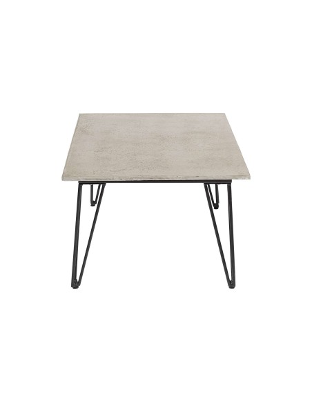 Mesa de Centro MUNDO, Metal / Cemento Gris - Bloomingville. Vackart