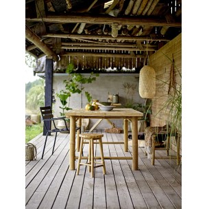 Silla con Brazos MONSI, Metal Galvanizado Negro - Bloomingville. Vackart 2