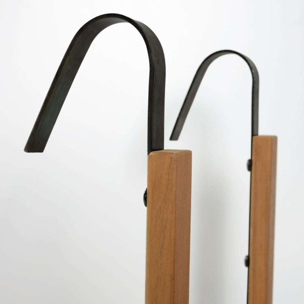 Mesa plegable balcón Amarilis 40x40cm-Kave Home;Vackart.CC2177M46