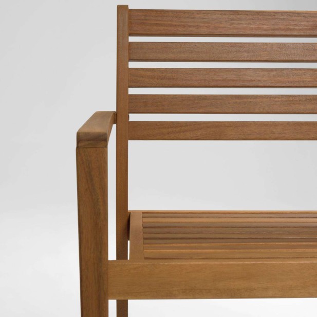 Silla de exterior Hanzel acacia - Kave Home; Vackart. CC2167M46 Silla de exterior Hanzel acacia - Kave Home; Vackart. CC2167M46